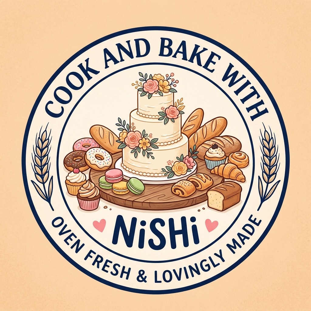 Cook and Bake with Nishi Logo